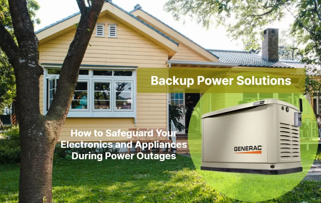 Backup Power Solutions How to Safeguard Your Appliances