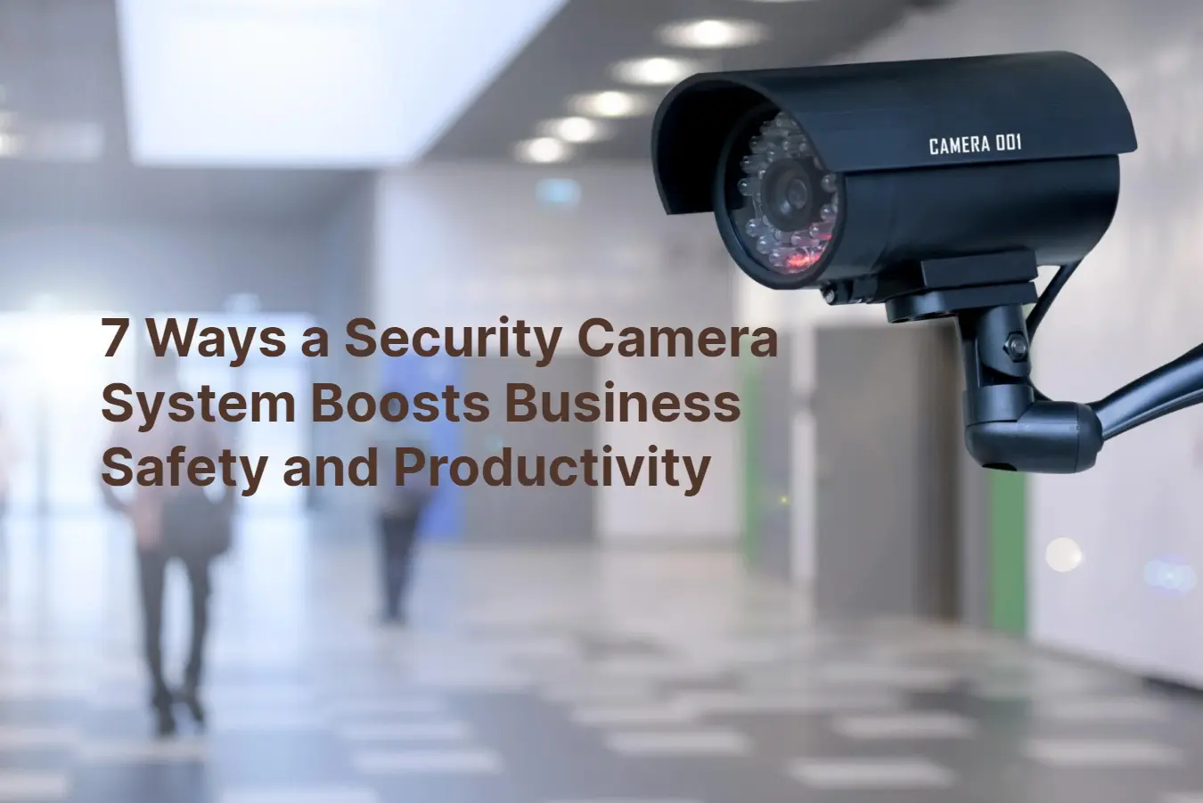 7 Ways a Security Camera System Boosts Business Safety and Productivity