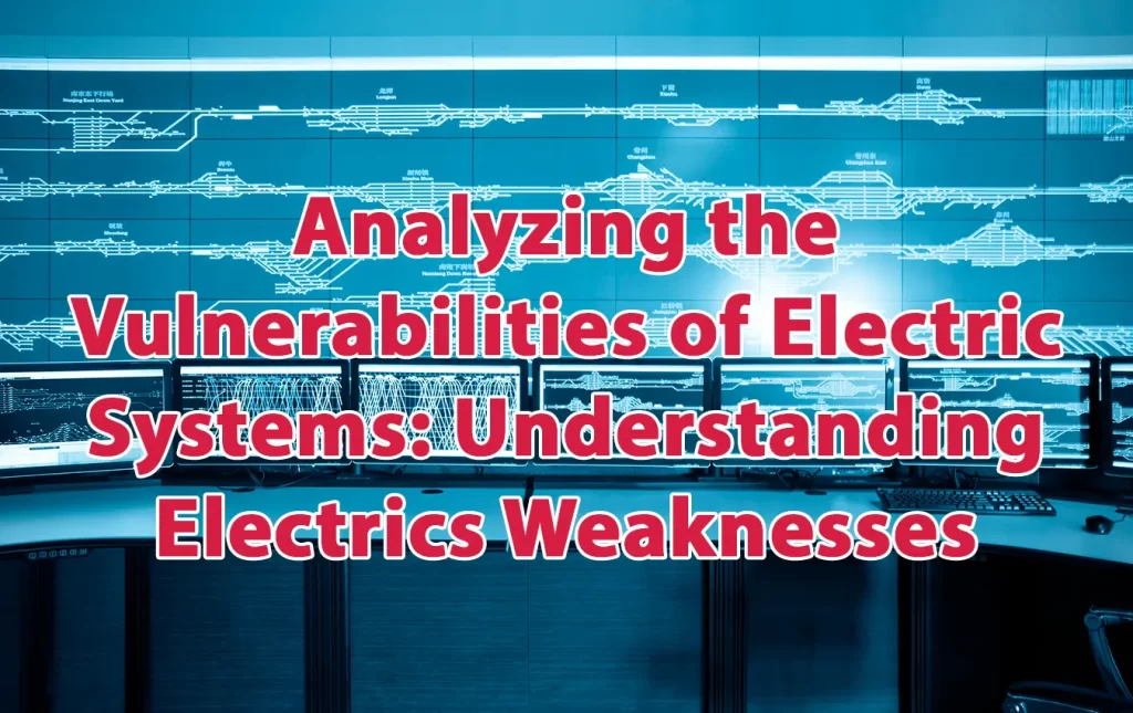 Analyzing the Vulnerabilities of Electric Systems Understanding Electrics Weaknesses